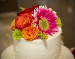 Real-Flower-Wedding-Cake-Topper